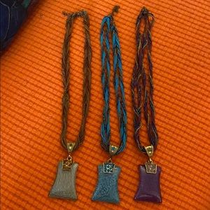 Necklace lot